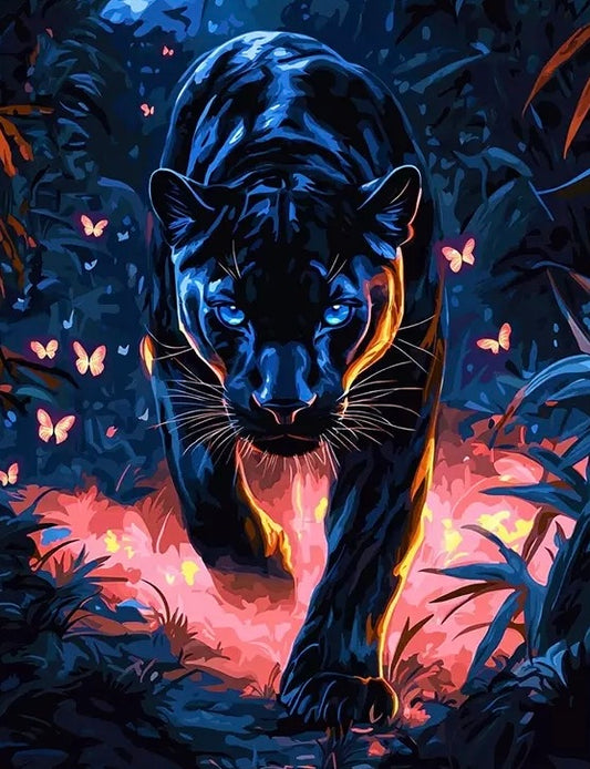 Paint by Numbers Kits Leopard