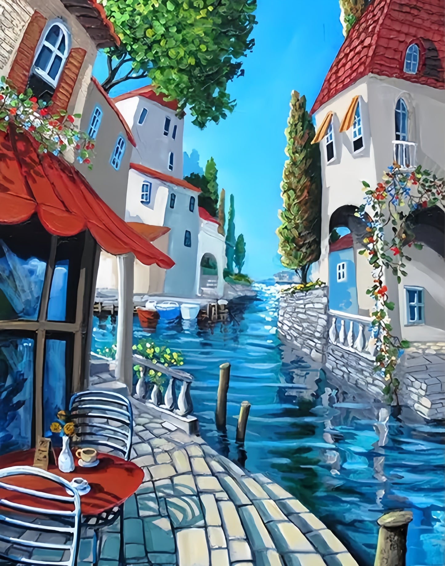 Paint by Numbers Kits Abstract Landscape