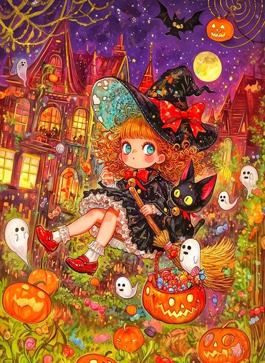 Paint by Numbers Kits Magical Girl