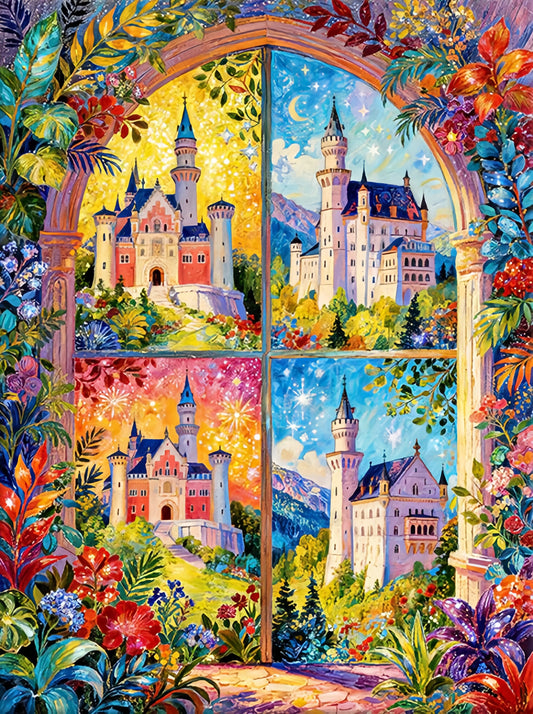Paint by Numbers Kits Fantasy Scenery