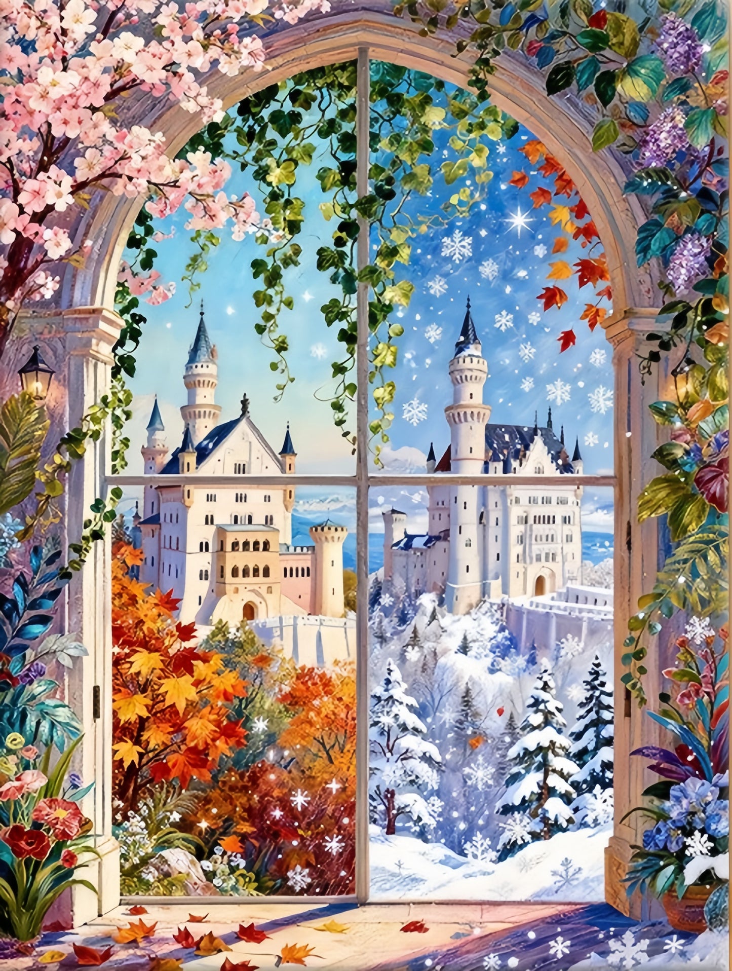 Paint by Numbers Kits Fantasy Scenery