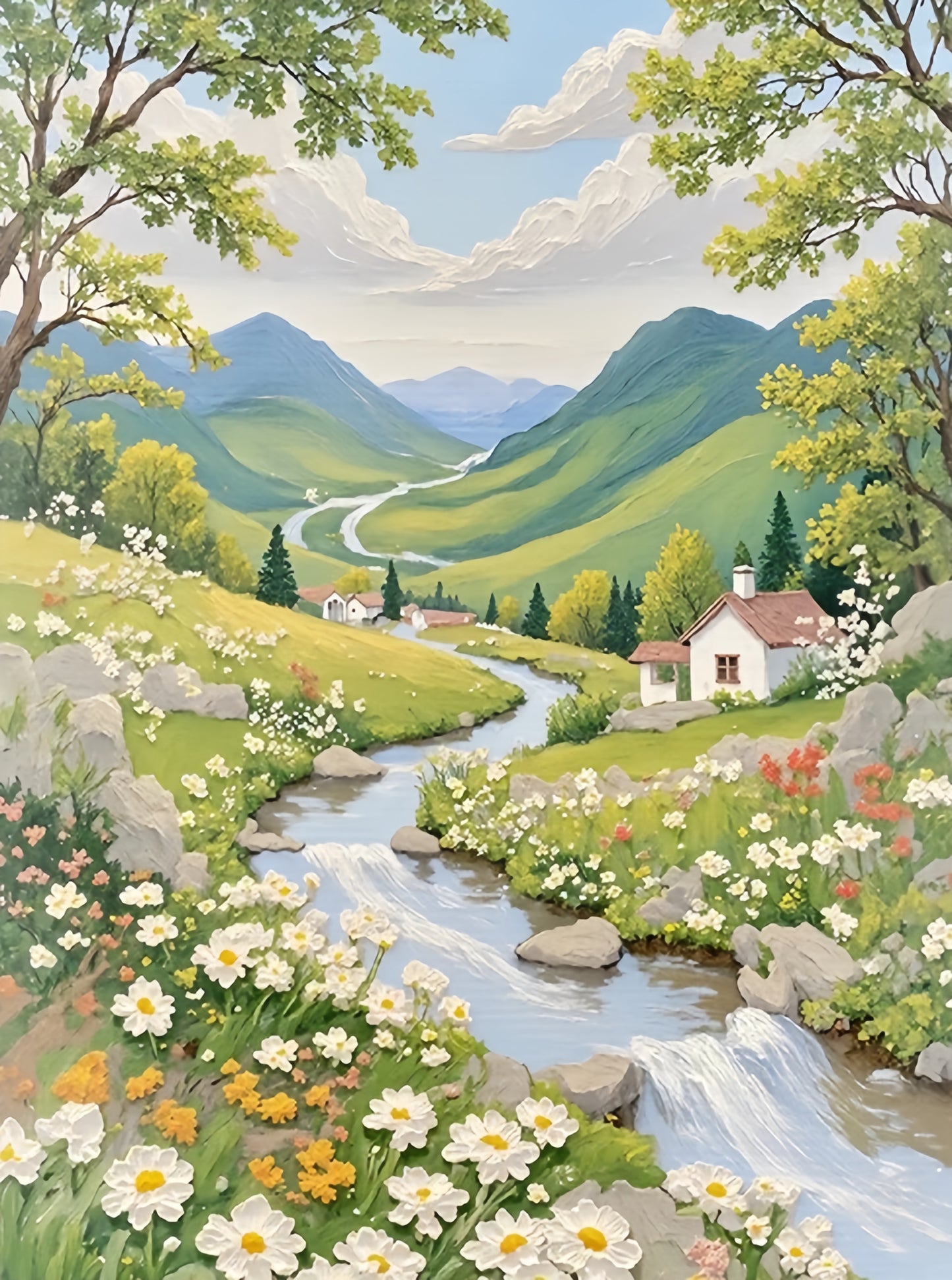 Paint by Numbers Kits Beautiful Scenery