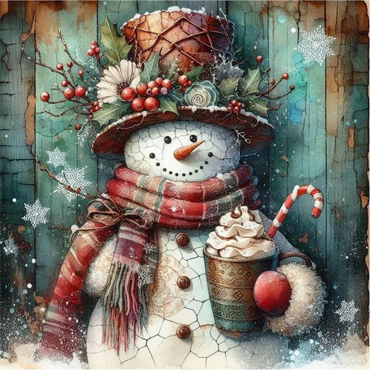 Paint by Numbers Kit Snowman