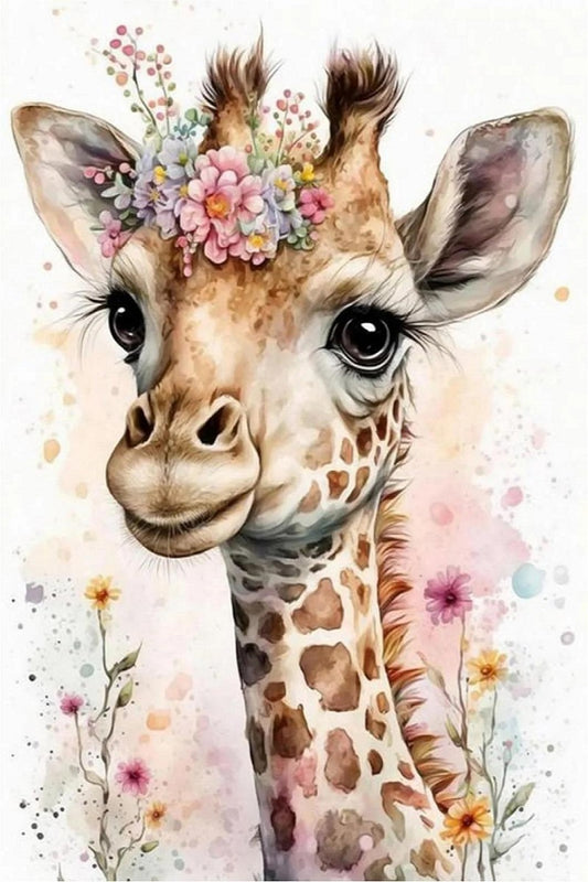 Paint by Numbers Kit Giraffe