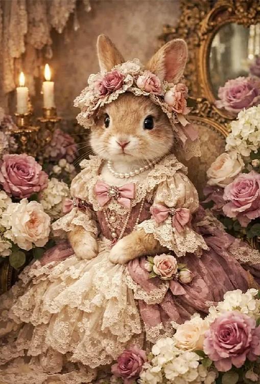 Paint by Numbers Kits Cute Bunny