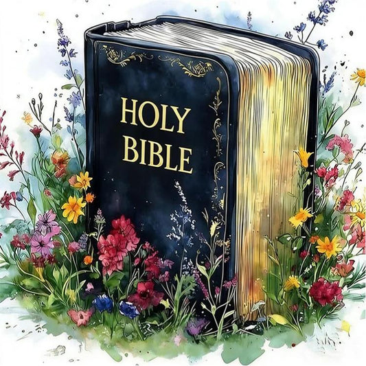 Paint by Numbers Kit Books Among The Flowers