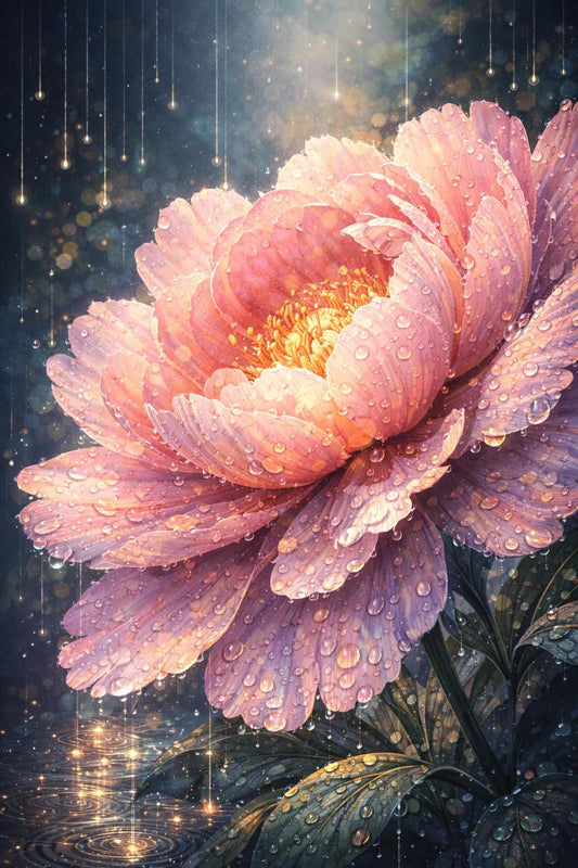 Paint by Numbers Kit Lotus