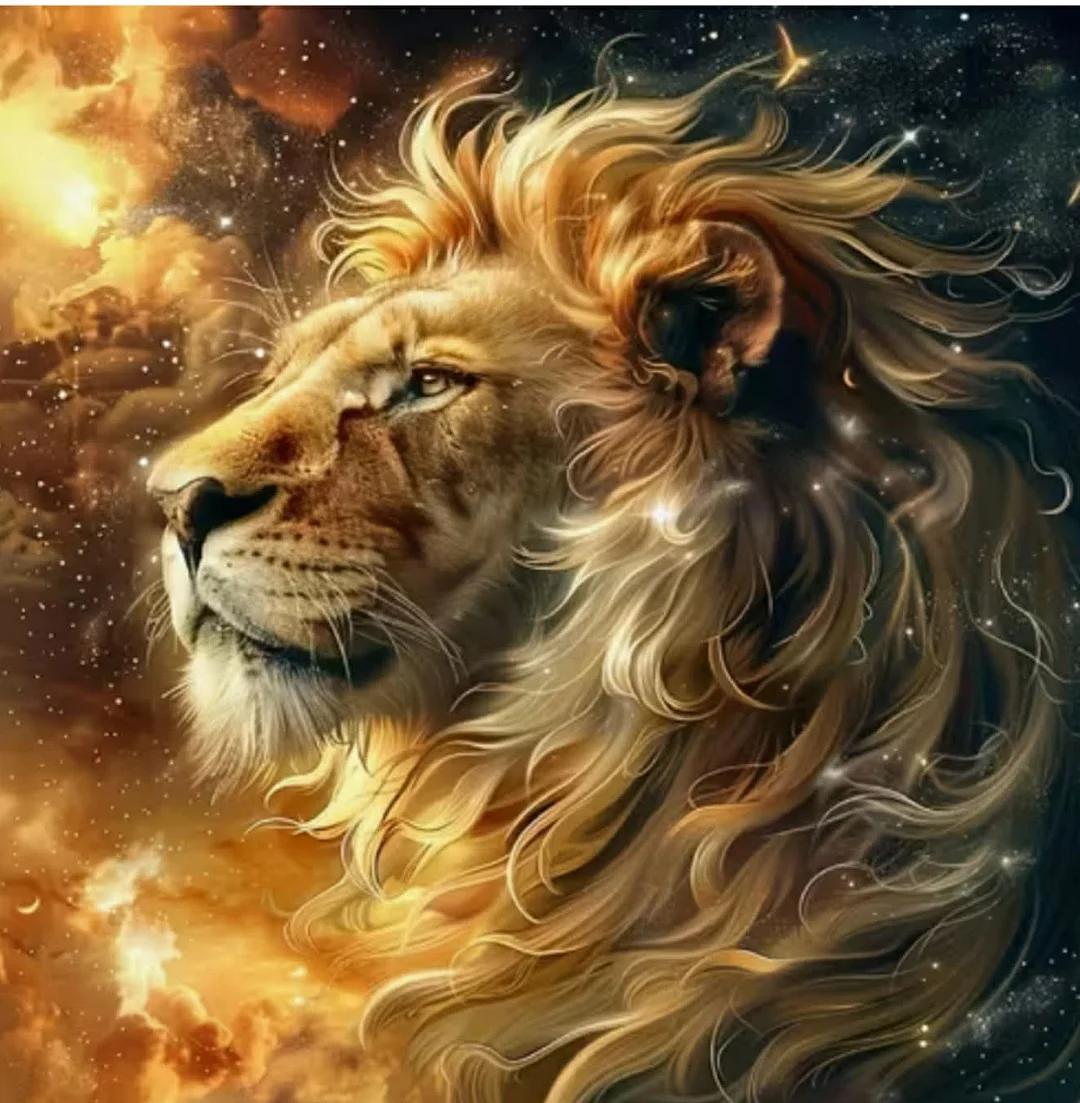 Paint by Numbers Kit Lion