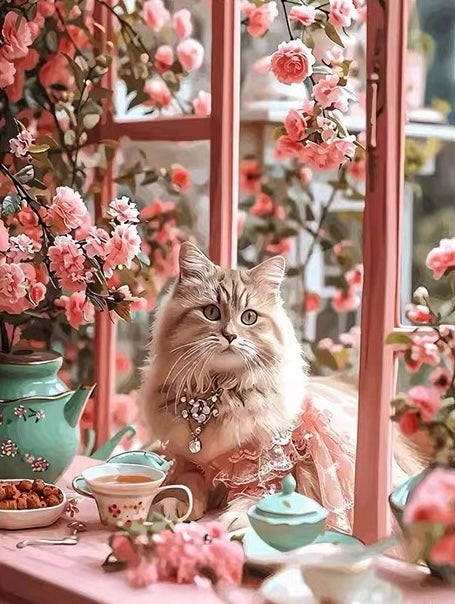 Paint by Numbers Kits Cat