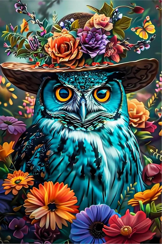 Paint by Numbers Kit Owl