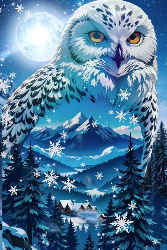 Paint by Numbers Kit Owl