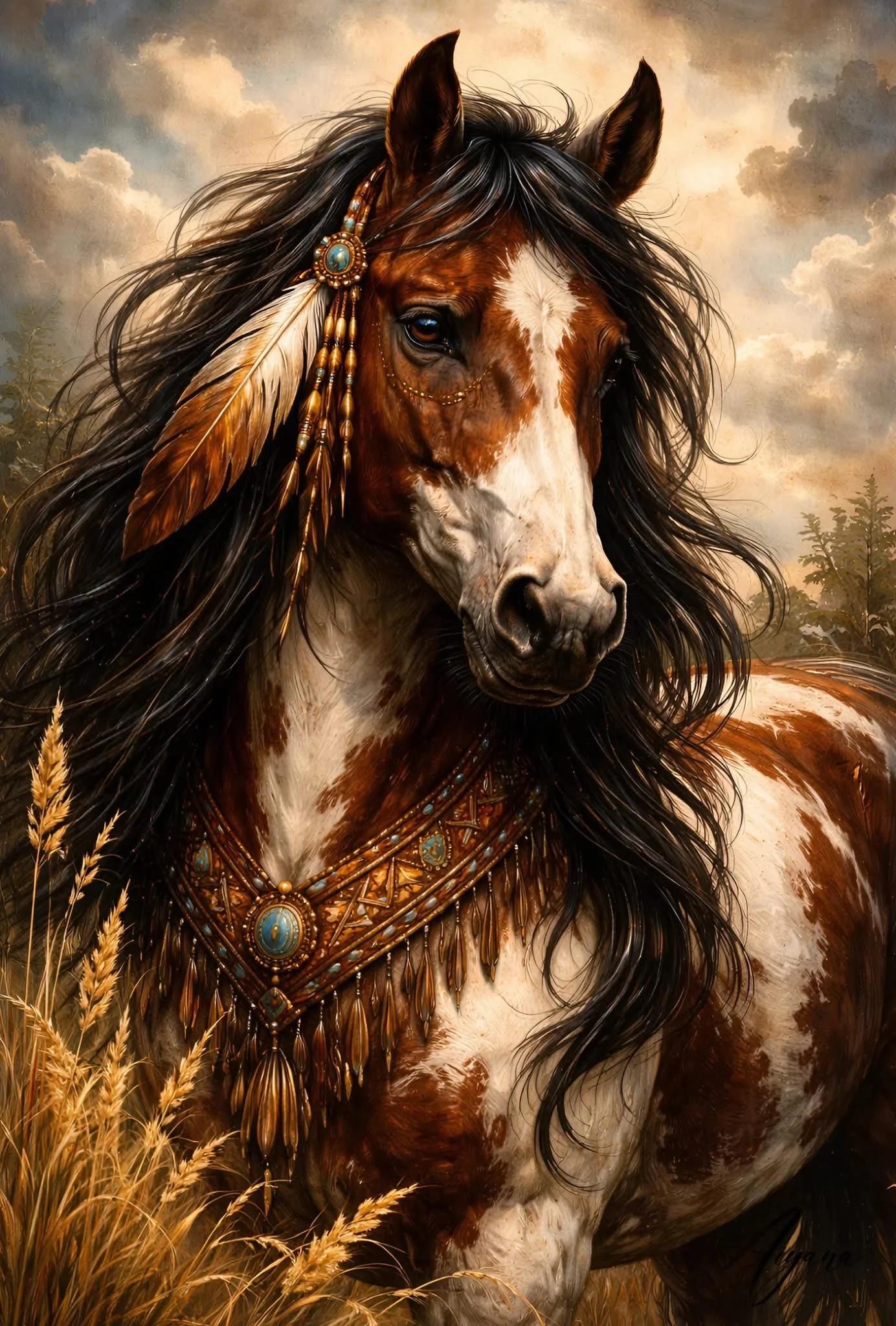 Paint by Numbers Kit Horse