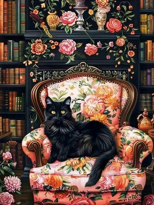 Paint by Numbers Kits Cat On The Sofa