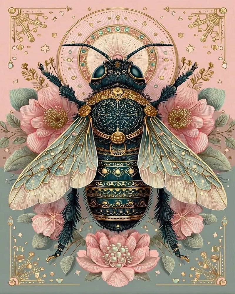 Paint by Numbers Kits Little Bee