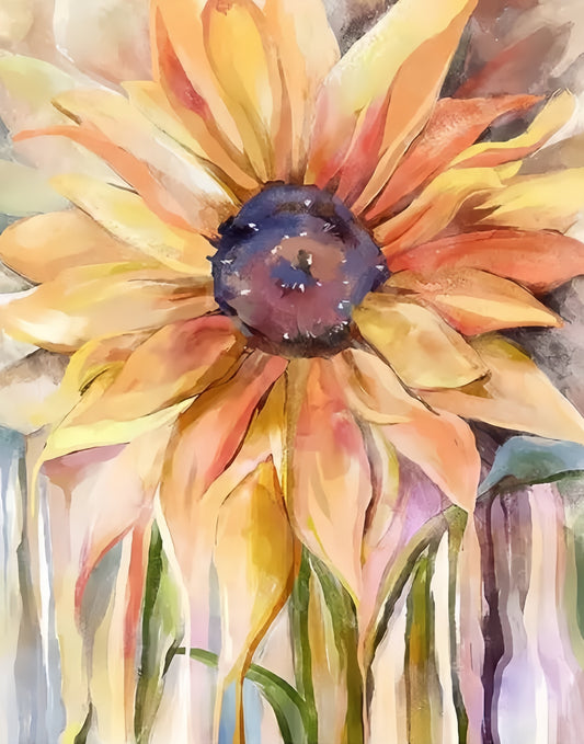 Paint by Numbers Kits Sunflower