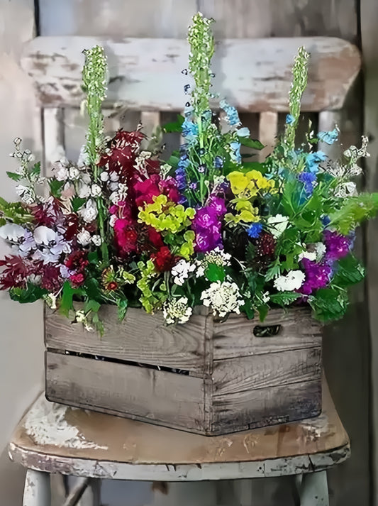 Paint by Numbers Kits Flowers On The Chair