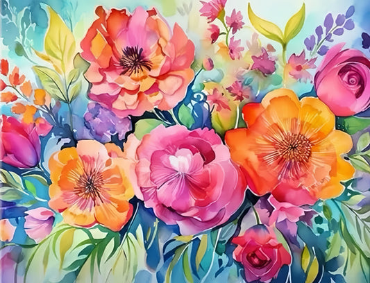 Paint by Numbers Kits Flowers