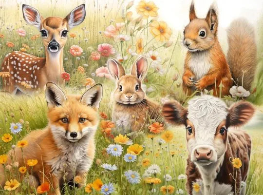 Paint by Numbers Kits Animals