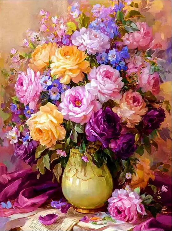 Paint by Numbers Kits Flowers