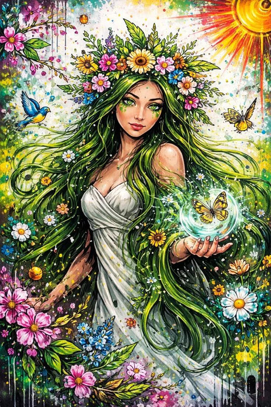 Paint by Numbers Kit Beautiful Woman