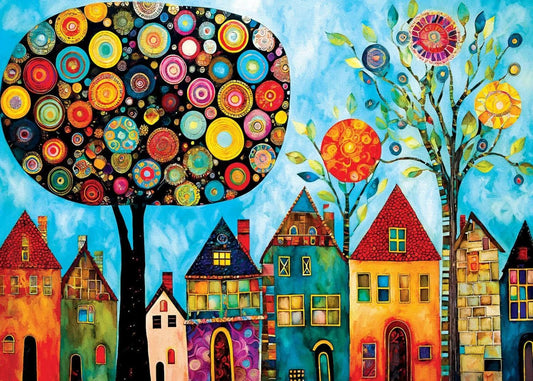 Paint by Numbers Kits Abstract Landscape