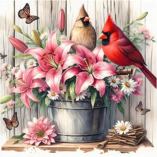 Paint by Numbers Kit Flowers