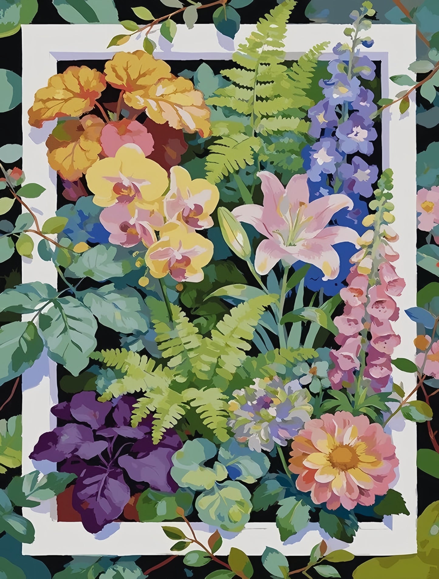 Paint by Numbers Kits Flowers