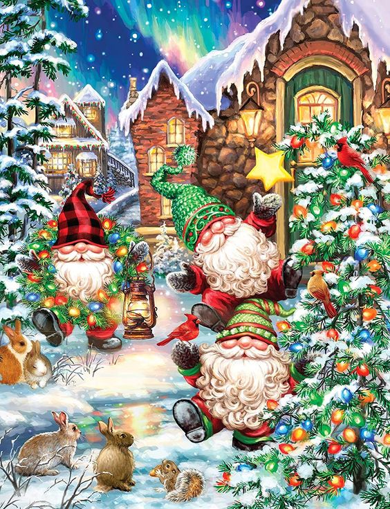 Paint by Numbers Kit Christmas