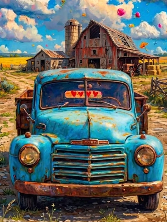 Paint by Numbers Kits Retro Car