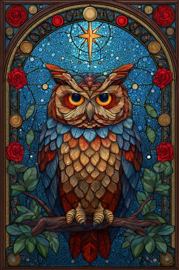 Paint by Numbers Kit Owl