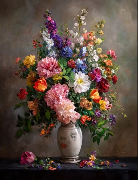 Paint by Numbers Kits Flowers