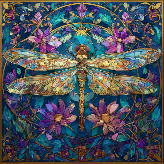 Paint by Numbers Kit Dragonfly