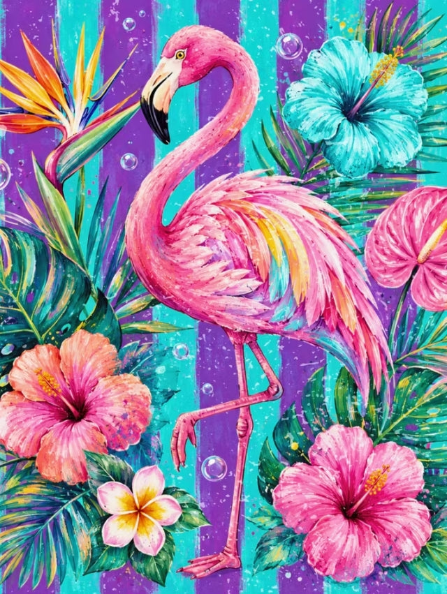 Paint by Numbers Kits Flamingos