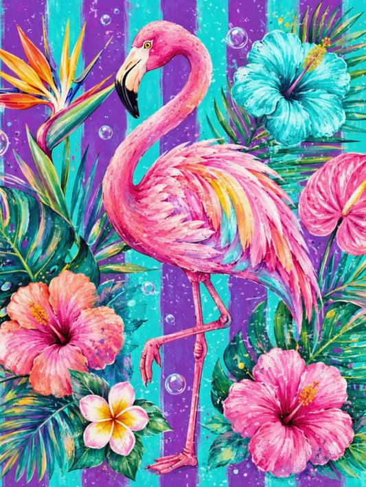 Paint by Numbers Kits Flamingos