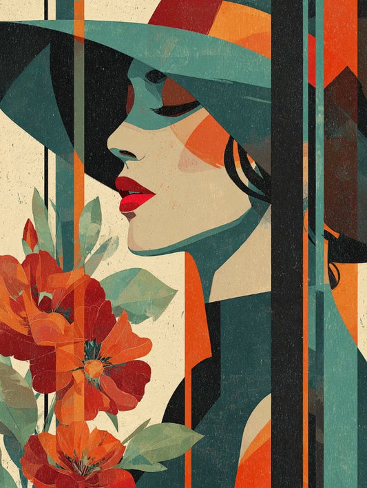Paint by Numbers Kits Beautiful Woman