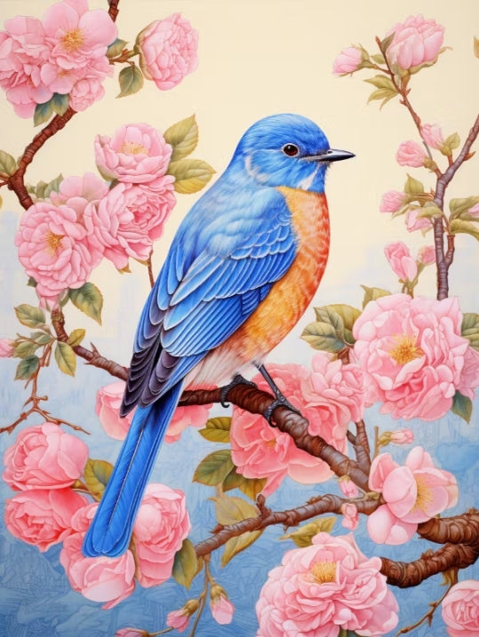 Paint by Numbers Kits Flowers And Birds