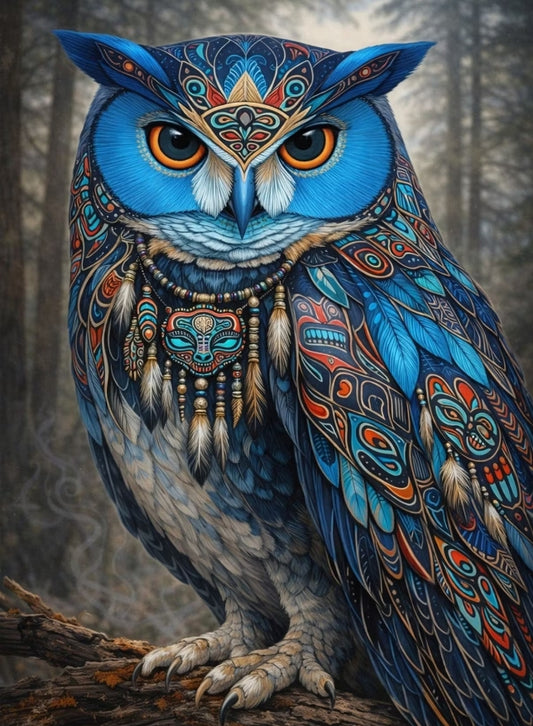 Paint by Numbers Kit Owl