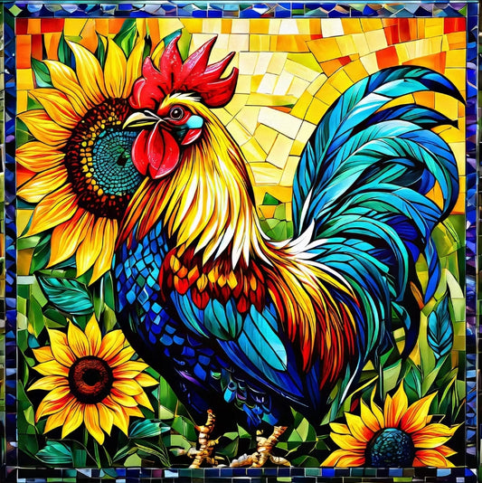 Paint by Numbers Kit Rooster