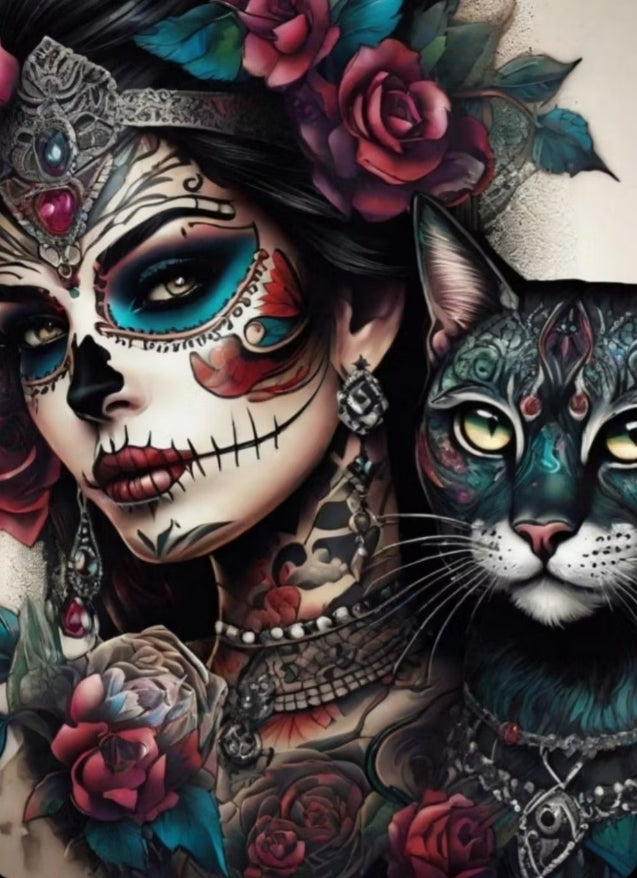 Paint by Numbers Kits Women and Cats