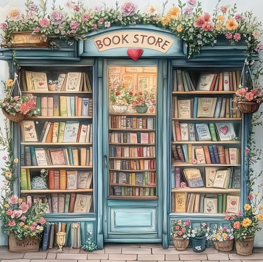 Paint by Numbers Kit Book Store