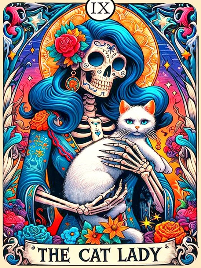 Paint by Numbers Kits THE CAT LADY