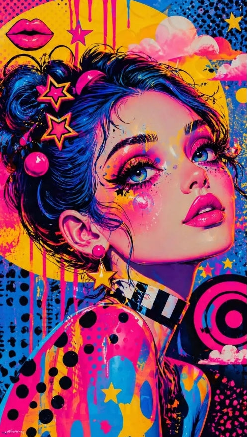 Paint by Numbers Kit Beautiful Woman