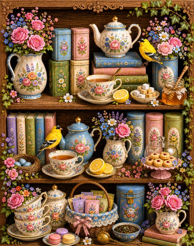 Paint by Numbers Kits Bookshelf