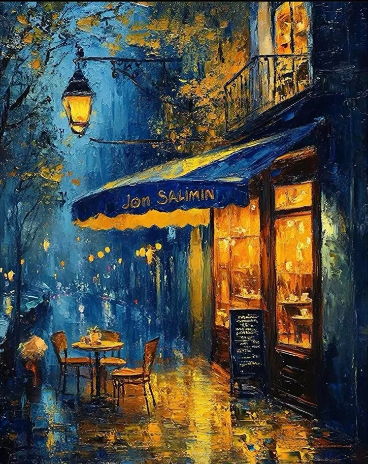 Paint by Numbers Kits Street Scene