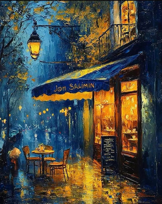 Paint by Numbers Kits Street Scene