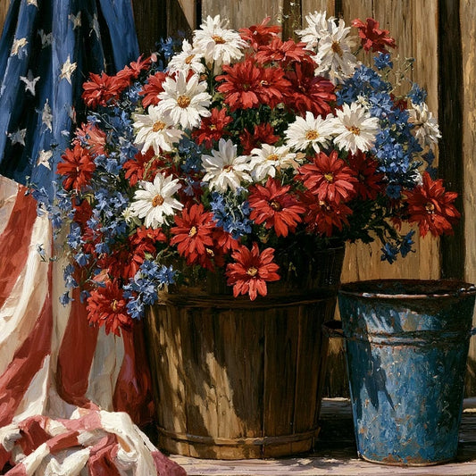Paint by Numbers Kit Flowers