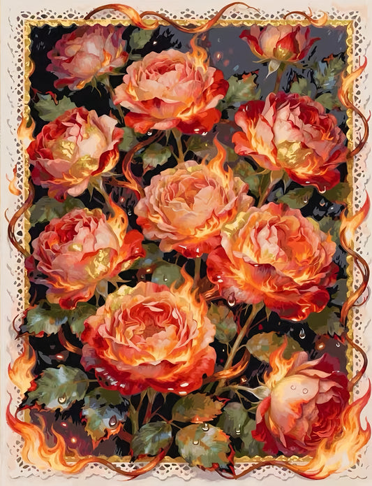 Paint by Numbers Kits Flowers