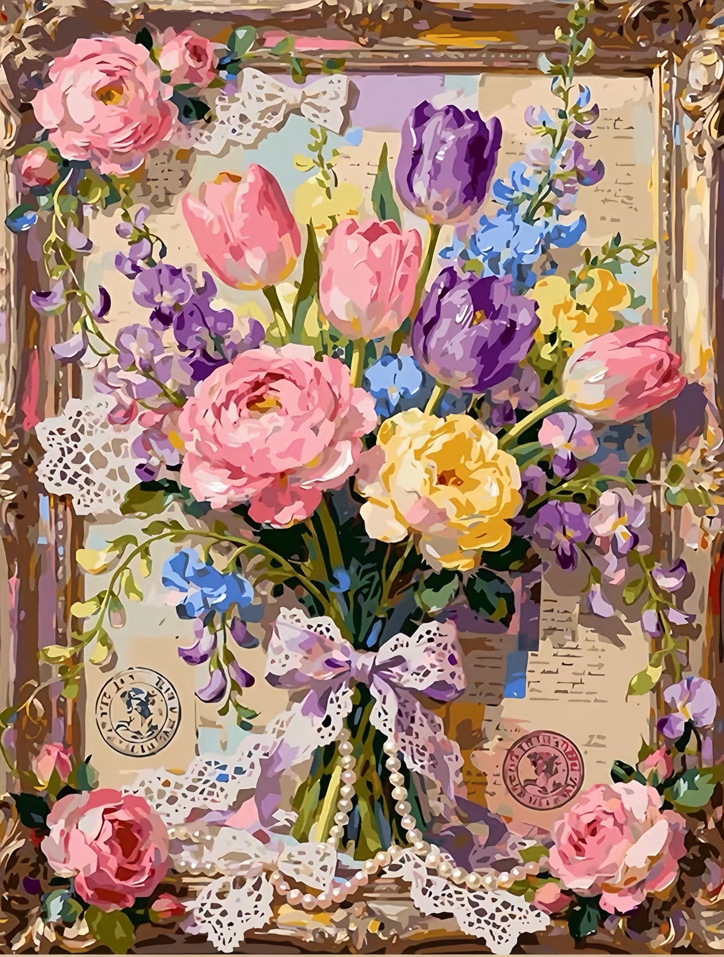 Paint by Numbers Kits Flowers