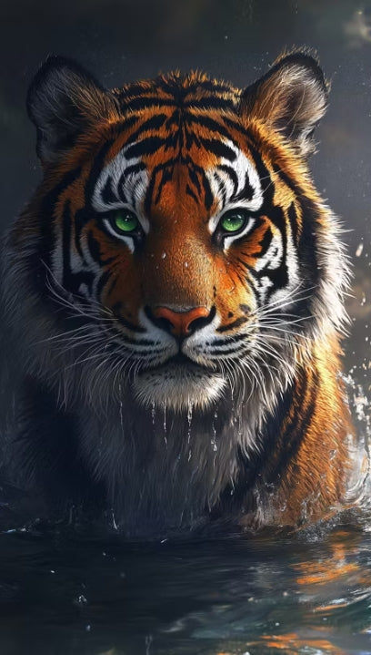 Paint by Numbers Kit Tiger