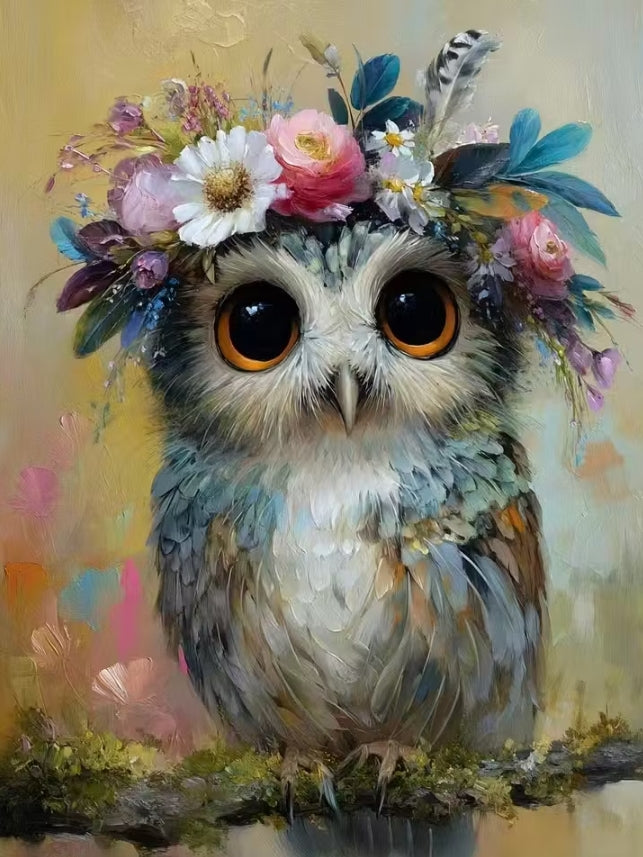 Paint by Numbers Kits Owl